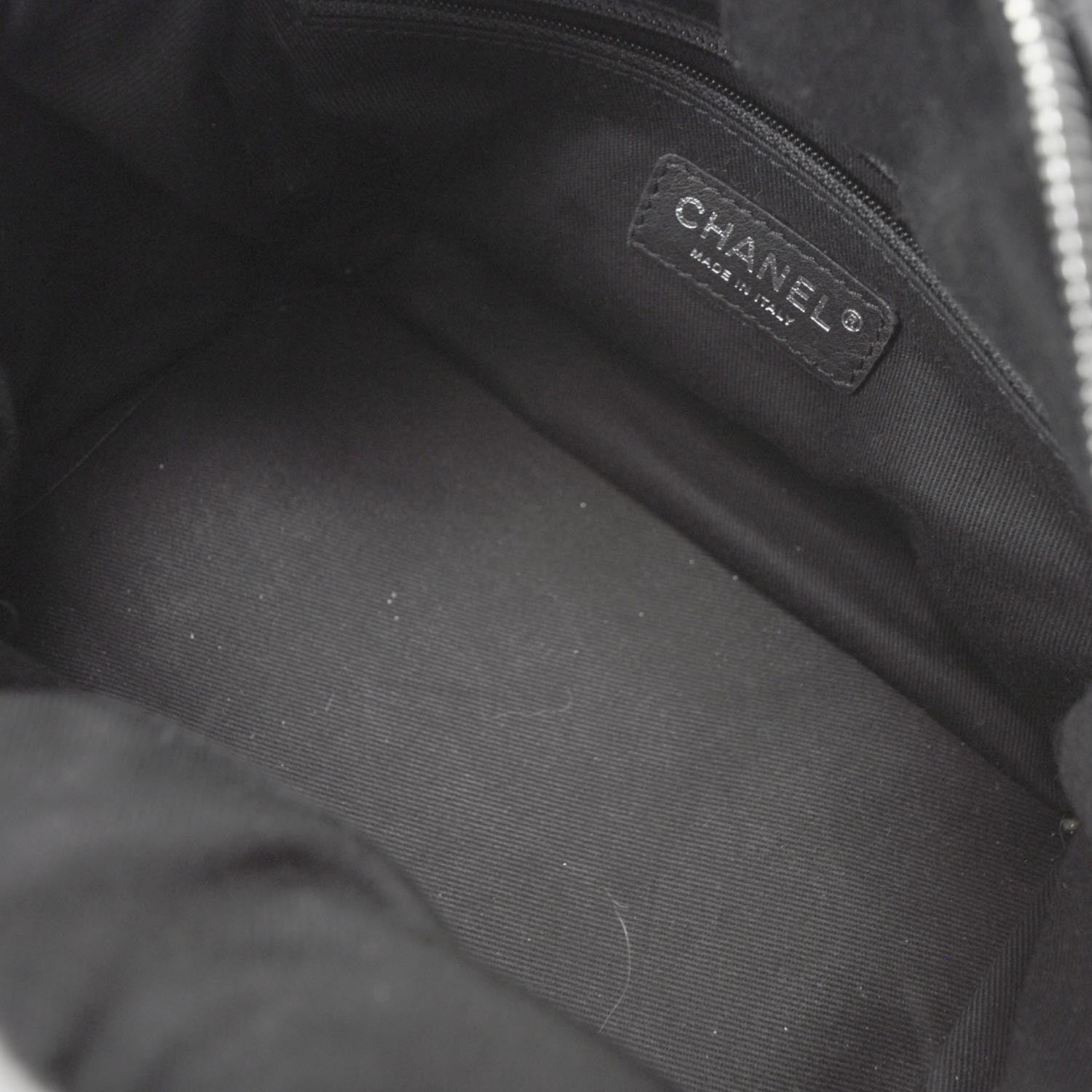 Chanel Ligne Lady Braid Small Tote Black 6 of 9