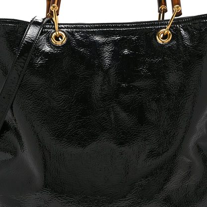 Gucci GG Monogram Bamboo Reversible Tote Black 14 of 18