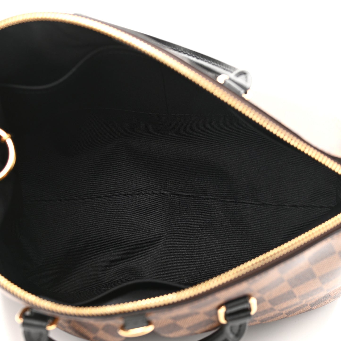 Damier Ebene Odeon Tote MM Black