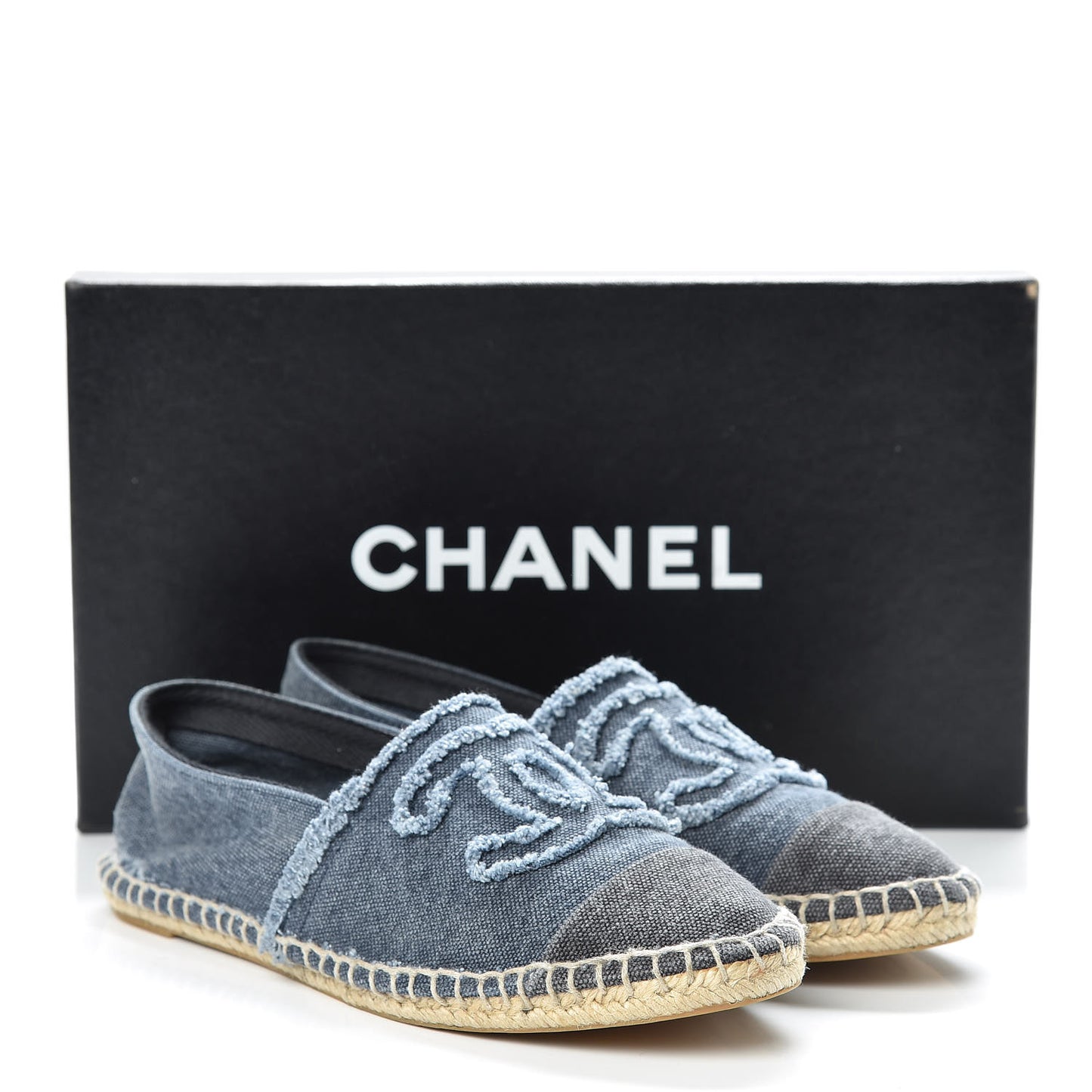 Denim Toile CC Espadrilles 36 Navy