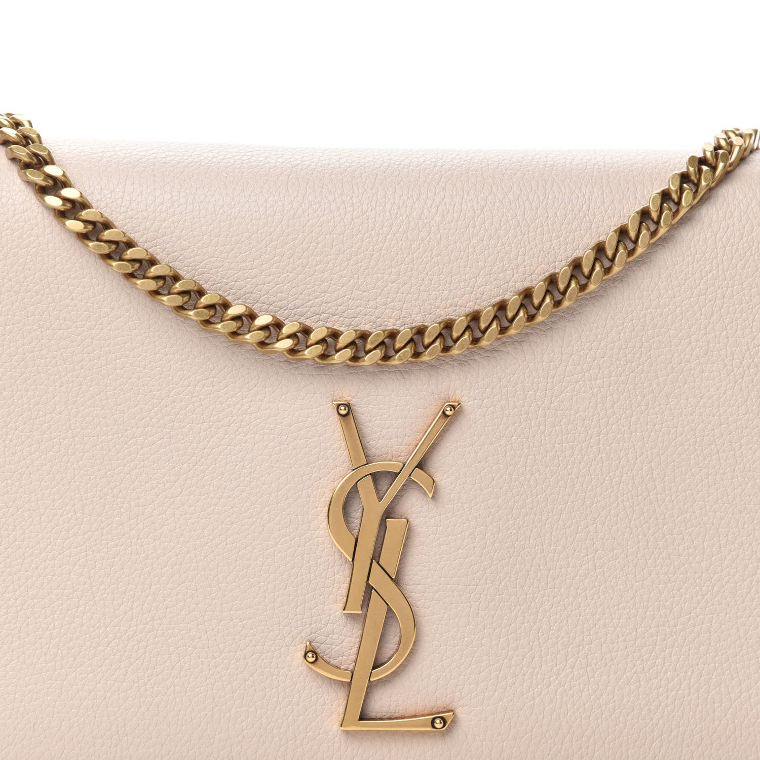 Saint Laurent Calfskin Medium Monogram Kate 99 Oat 11 of 11