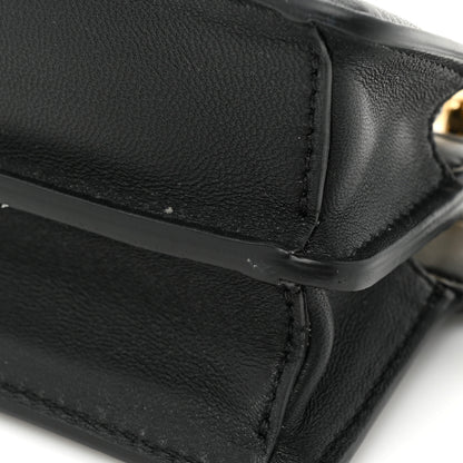 Fendi Shiny Nappa Nano Peekaboo Maxi Handle Satchel Black 11 of 12