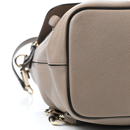 Chloe Suede Calfskin Medium Faye Backpack Motty Grey 8 of 9