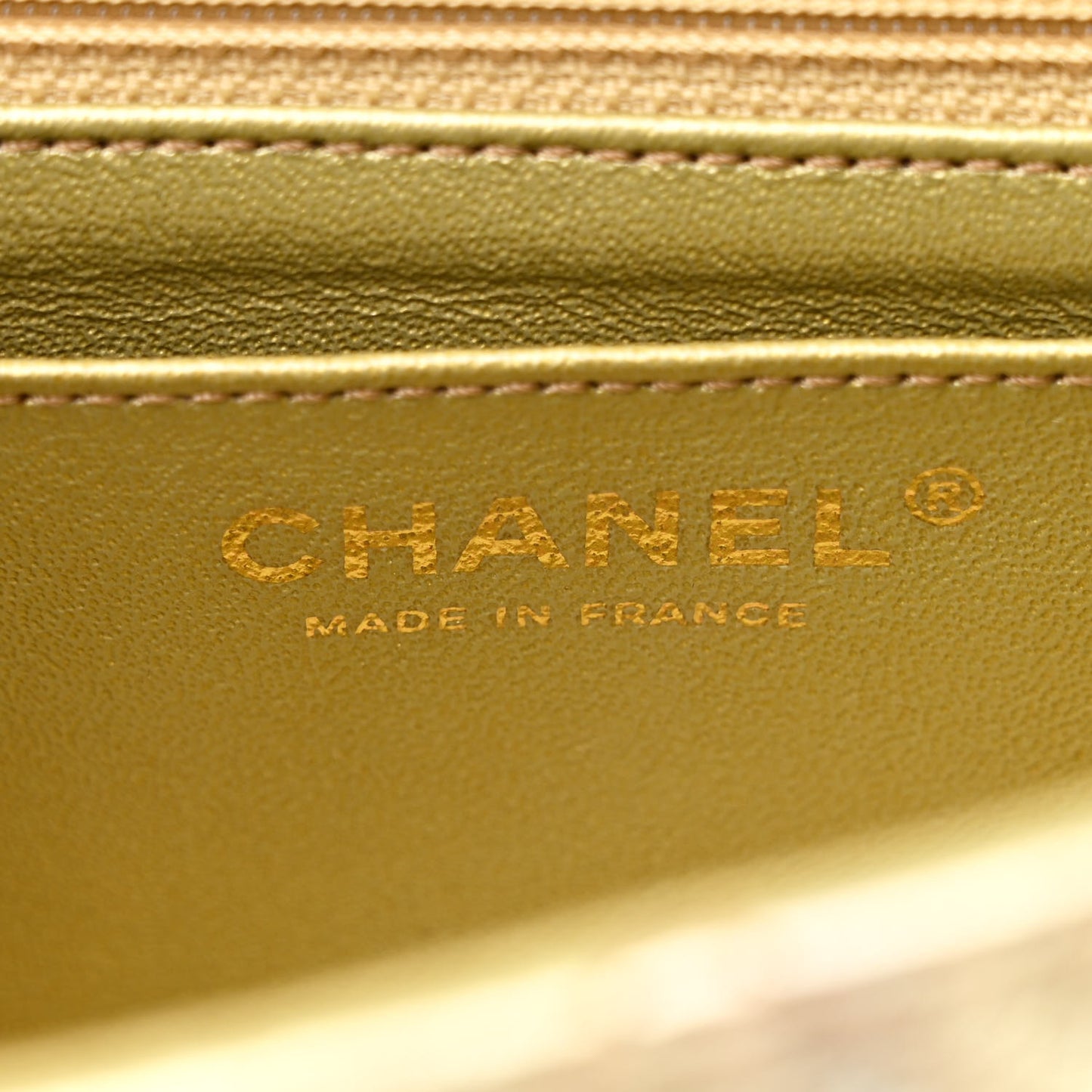 Metallic Goatskin Quilted Mini 2.55 Reissue Flap Multicolor