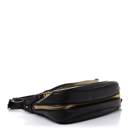 Tom Ford Grained Calfskin Medium Jennifer Crossbody Bag Black 4 of 10