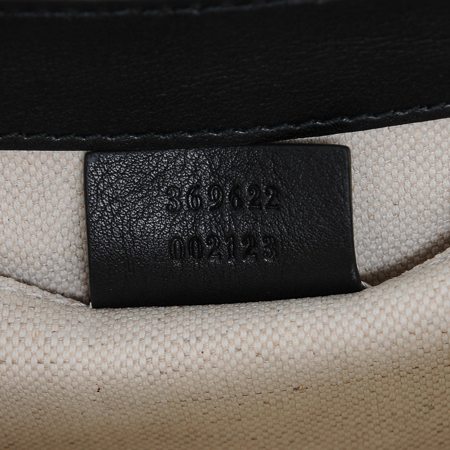 Guccissima Mini Emily Shoulder Bag Black