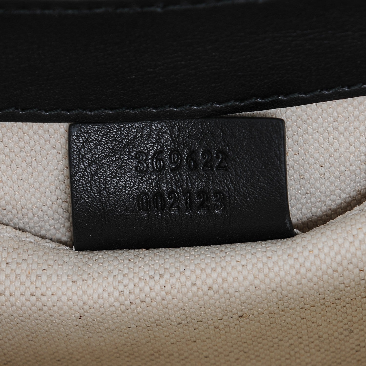 Gucci Guccissima Mini Emily Shoulder Bag Black 7 of 7
