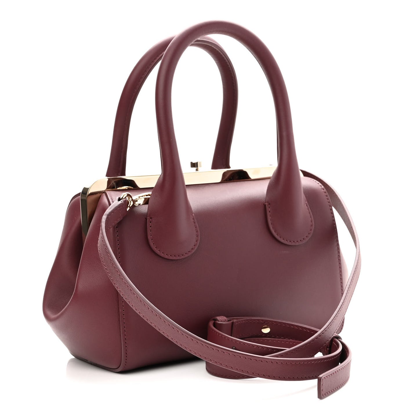 Calfskin Small Joyce Burgundy