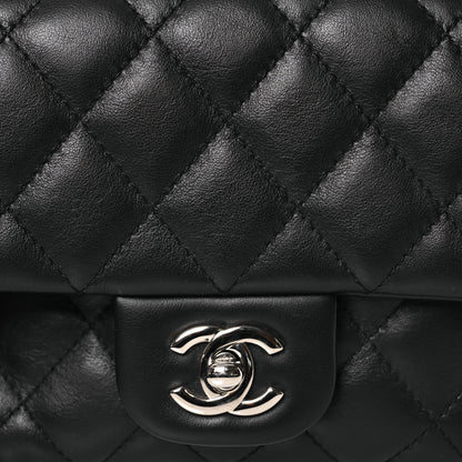 Chanel Calfskin Quilted CC Uniform Flap Belt Bag Black 9 of 13