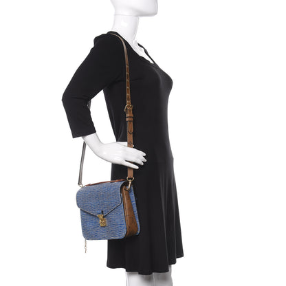 Louis Vuitton Epi Reverse Monogram Pochette Metis Denim Light 2 of 10