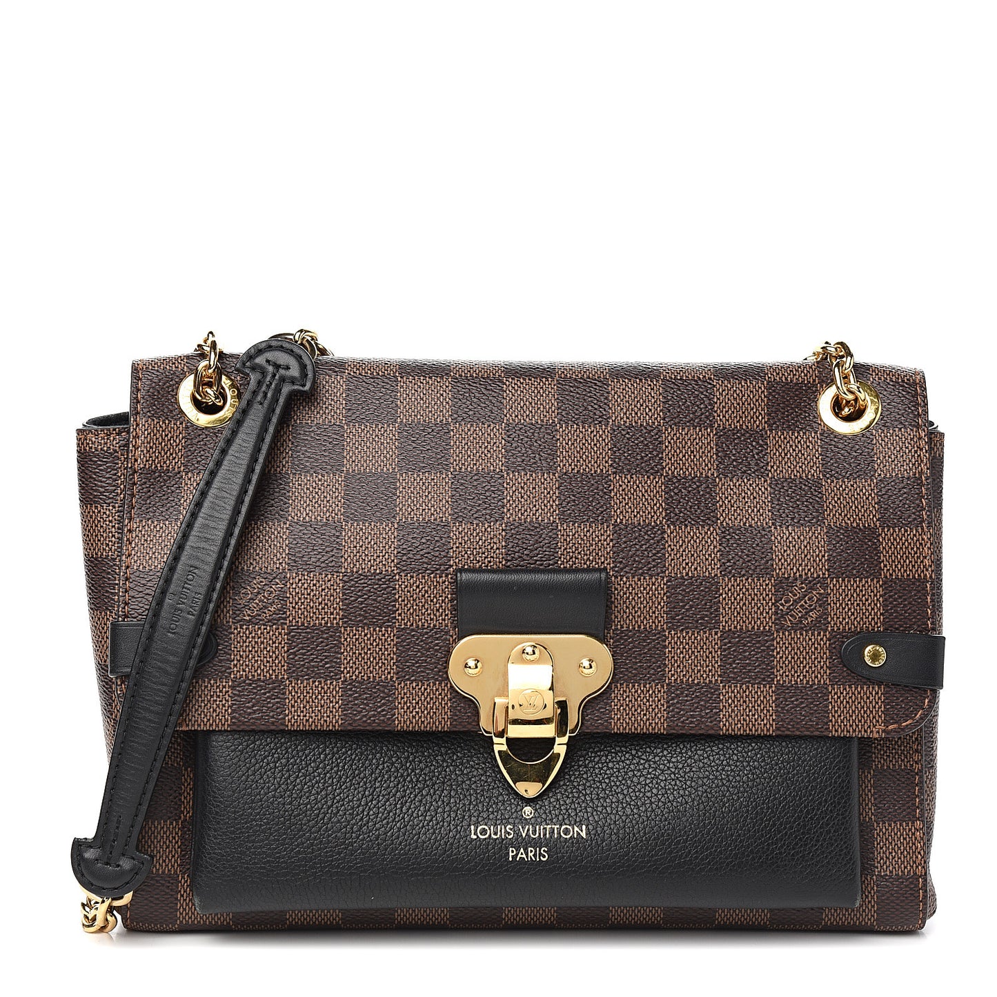 Damier Ebene Vavin PM Black