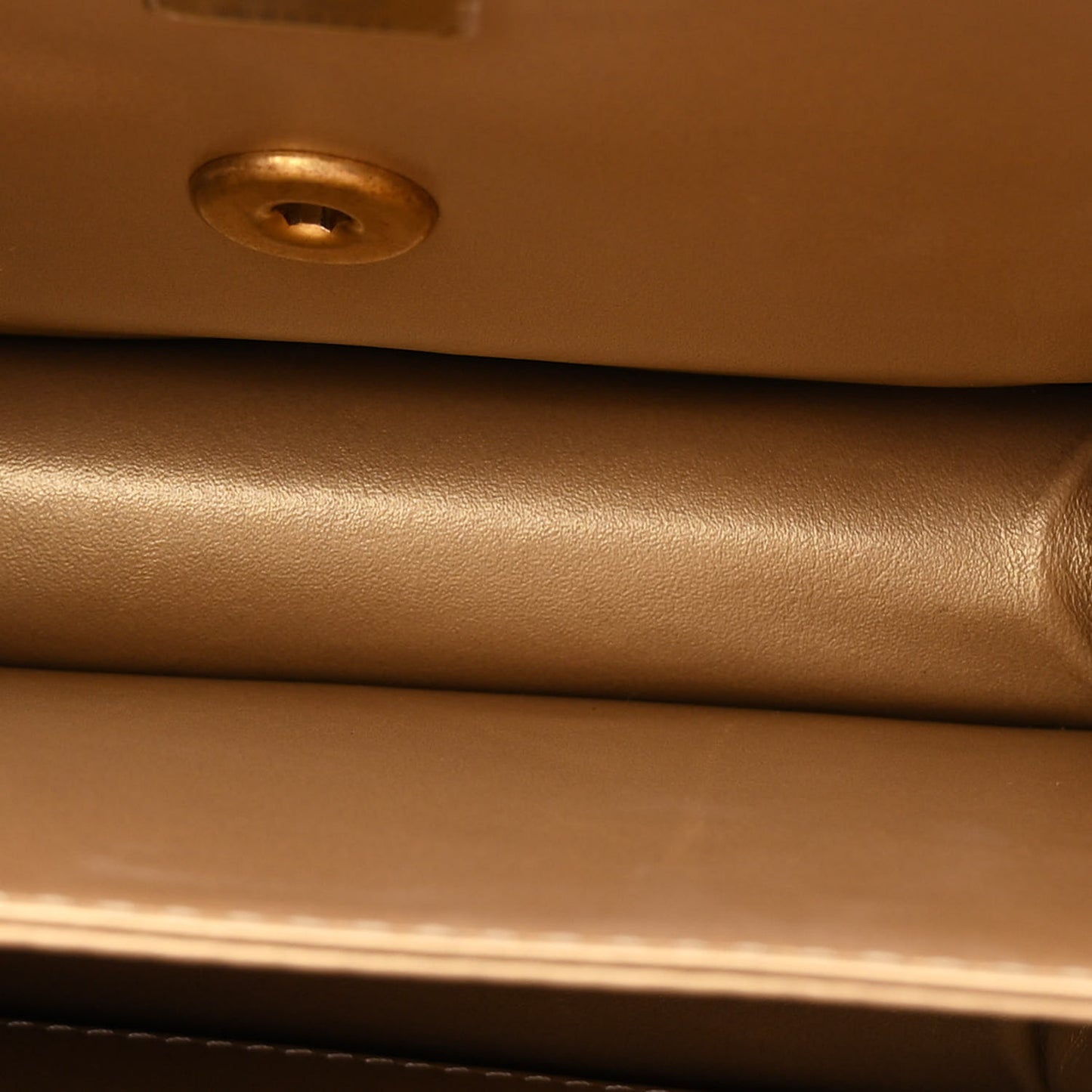 Calfskin Resin Quilted Mini Flap Purple