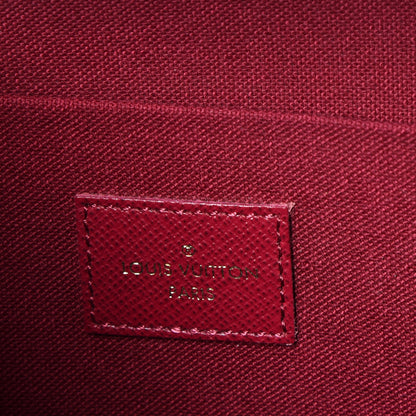 Louis Vuitton Monogram Pochette Felicie Chain Wallet Fuchsia 8 of 15