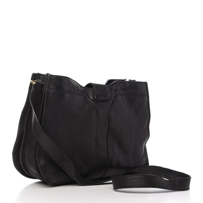 Saint Laurent Sheepskin Medium Chyc Shoulder Bag Black 3 of 15