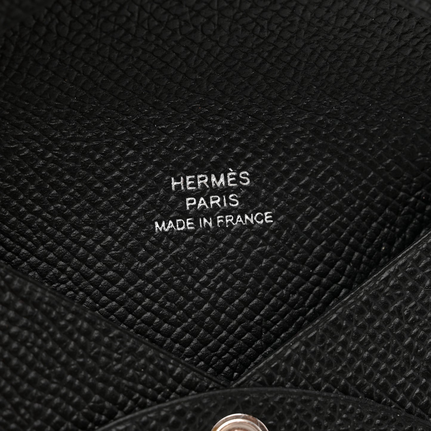 Epsom Calvi Card Case Black