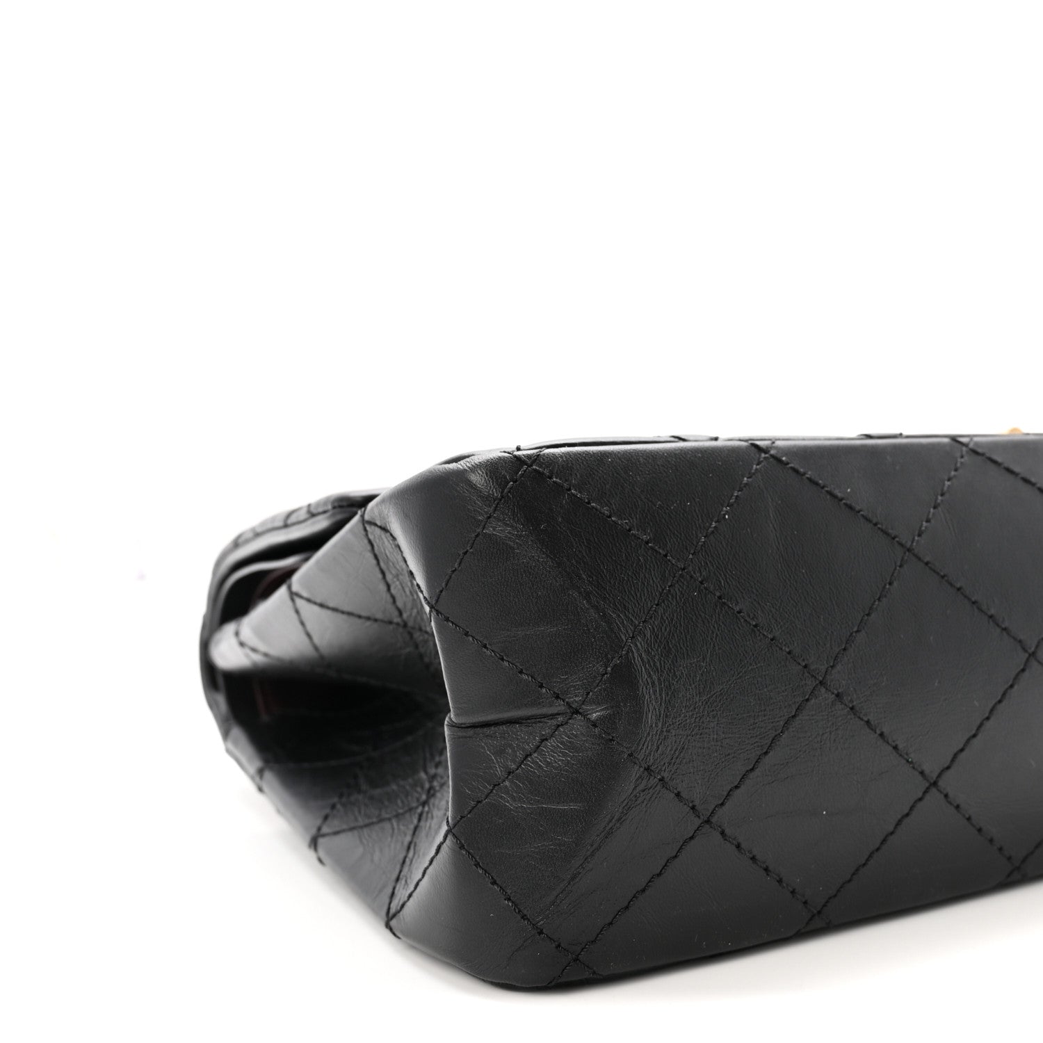 Chanel Aged Calfskin Quilted 2.55 Reissue 227 Flap Black 9 of 10