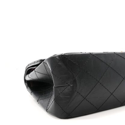 Chanel Aged Calfskin Quilted 2.55 Reissue 227 Flap Black 9 of 10