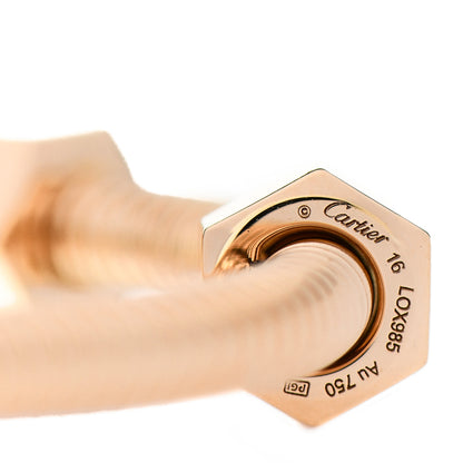 Cartier 18K Pink Gold Ecrou de Cartier Bracelet 16 3 of 4