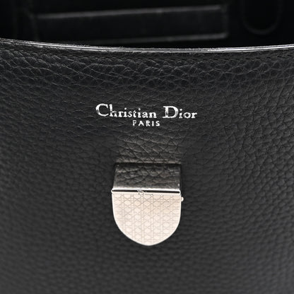Christian Dior Grained Calfskin Medium Diorever Flap Black 6 of 11