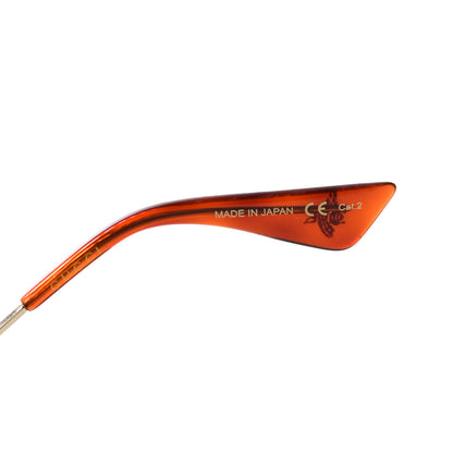 Gucci Round Sunglasses GG0061S Gold Green Red 5 of 7