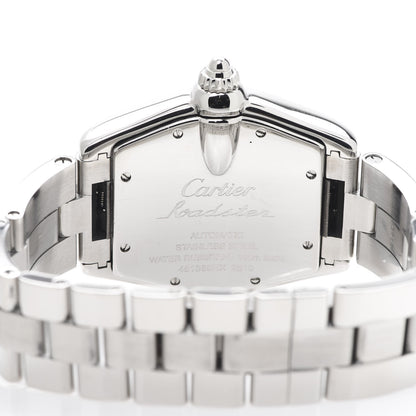 Cartier Stainless Steel 37mm Roadster Automatic Watch Black 4 of 7