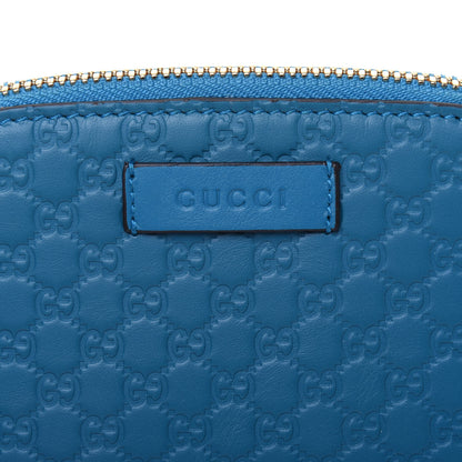 Gucci Microguccissima GG Cosmetic Case Deep Cobalt 13 of 15