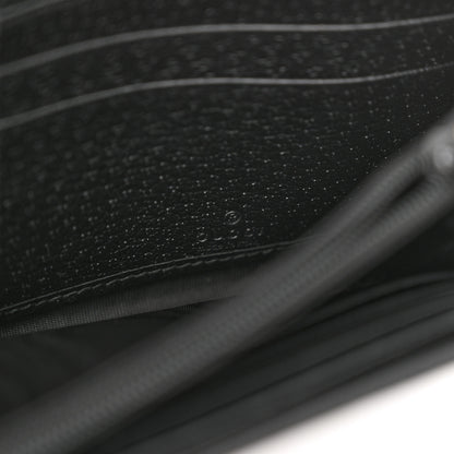 Gucci Dollar Calfskin Web Ophidia Wallet On Chain Black 7 of 14