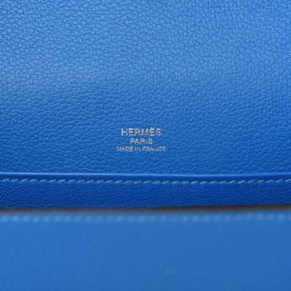 Hermes Evercolor Mini Sac Roulis Bleu Zanzibar 6 of 12