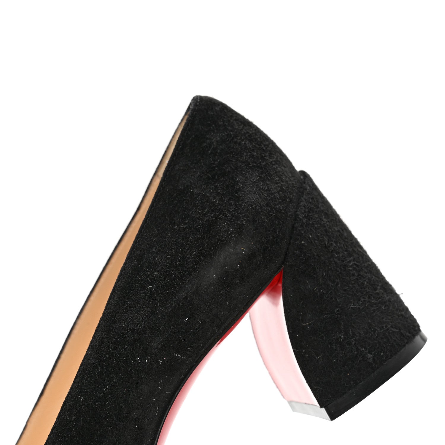 Christian Louboutin Veau Velours Miss Sab 55 Pumps 36.5 Black 10 of 12