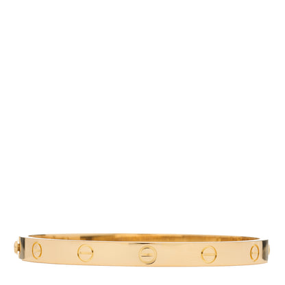 Cartier 18K Yellow Gold LOVE Bracelet 18 2 of 9
