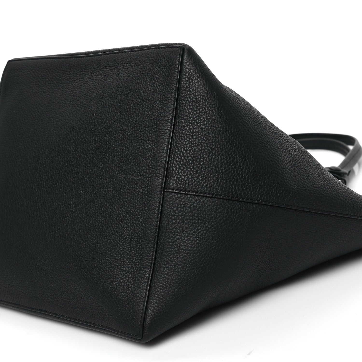 The Row Grained Calfskin Park Tote Three Black 10 of 11