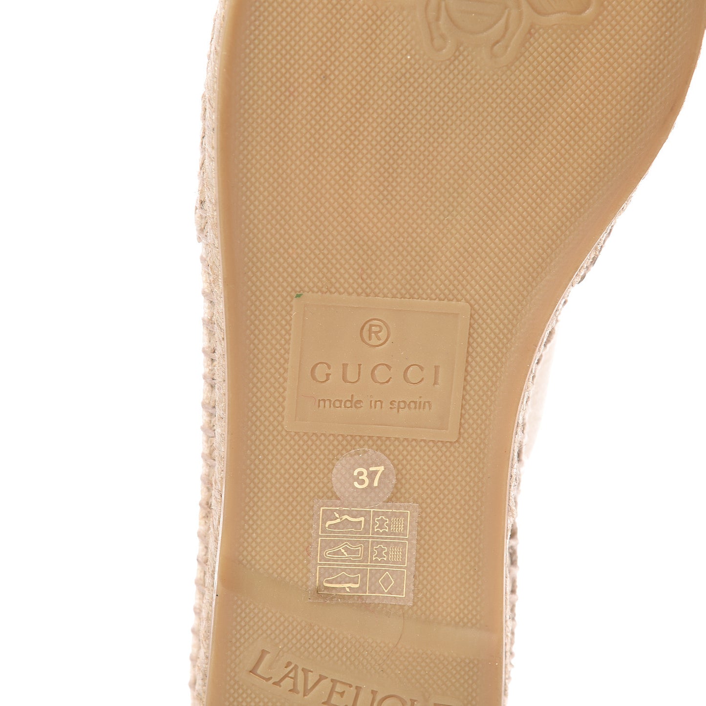 Canvas Logo Espadrilles 37 Greggio White