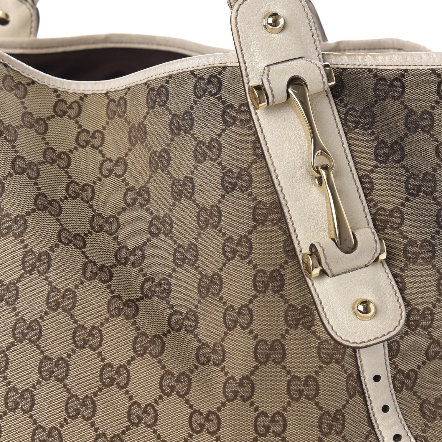 Gucci Monogram Medium Pelham Shoulder Bag Off White 10 of 12