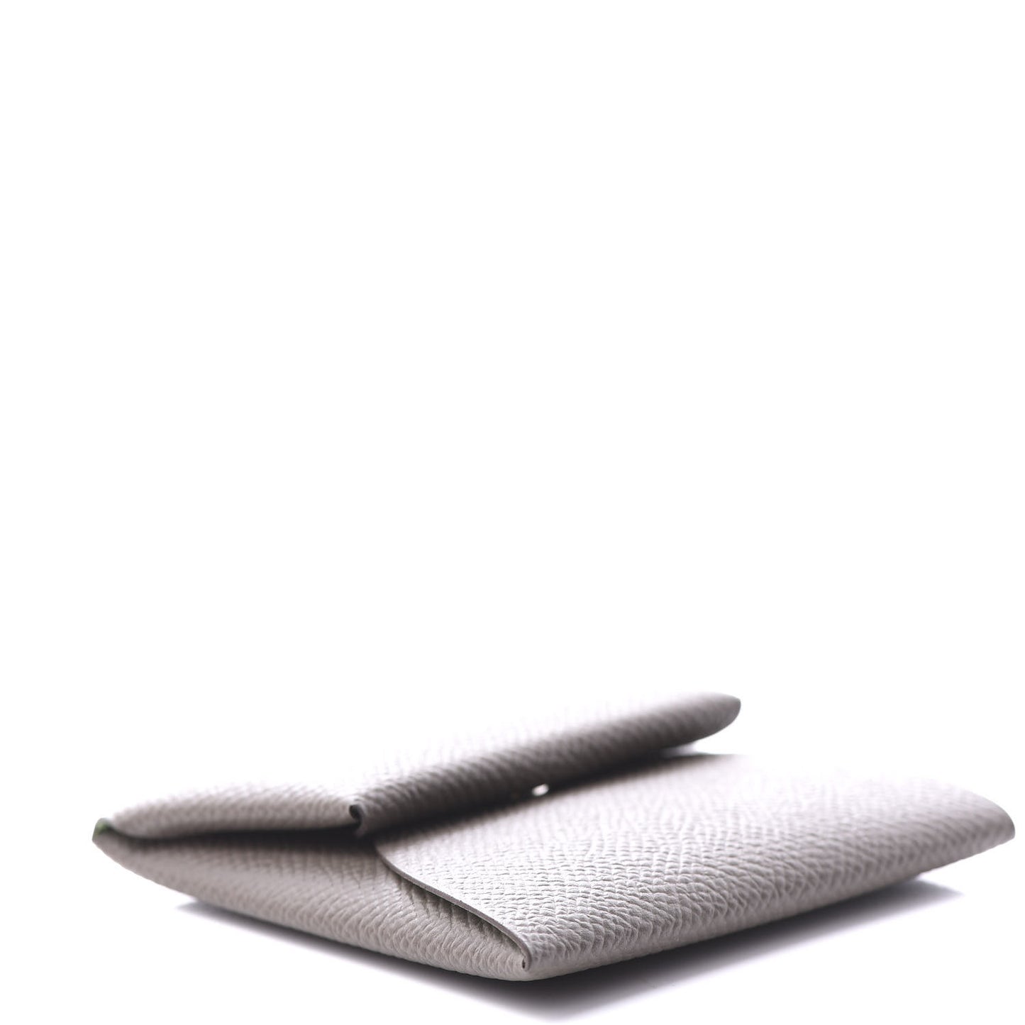 Epsom Bastia Verso Coin Purse Gris Etain Vert Criquet