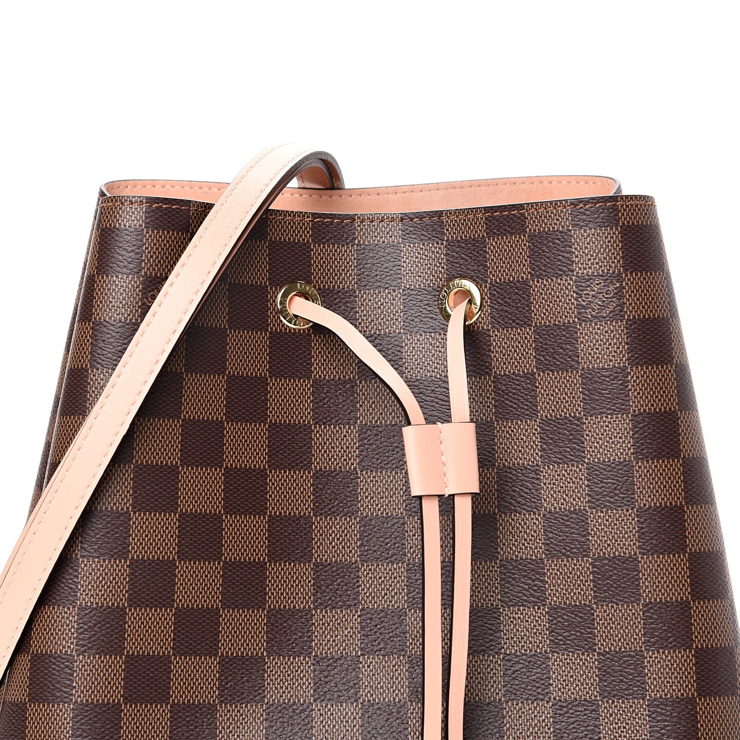 Damier Ebene Neonoe MM Venus Pink