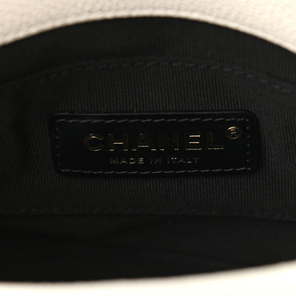 Chanel Caviar Quilted Mini Chain Soul Flap White 6 of 10