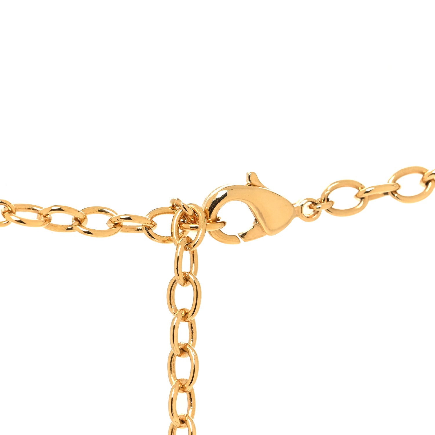 Louis Vuitton Metal Blooming Supple Necklace Gold 4 of 7