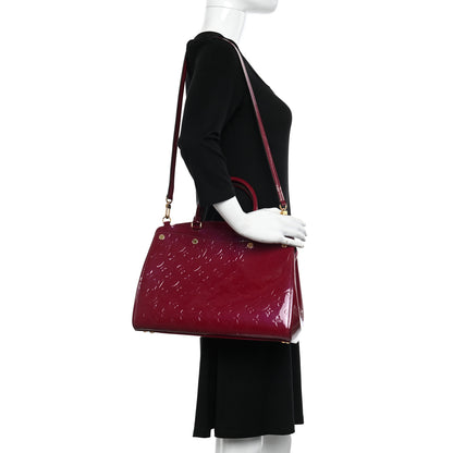 Louis Vuitton Vernis Brea MM NM Magenta 2 of 10