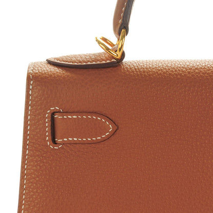 Hermes Togo Kelly Sellier 28 Gold 16 of 22