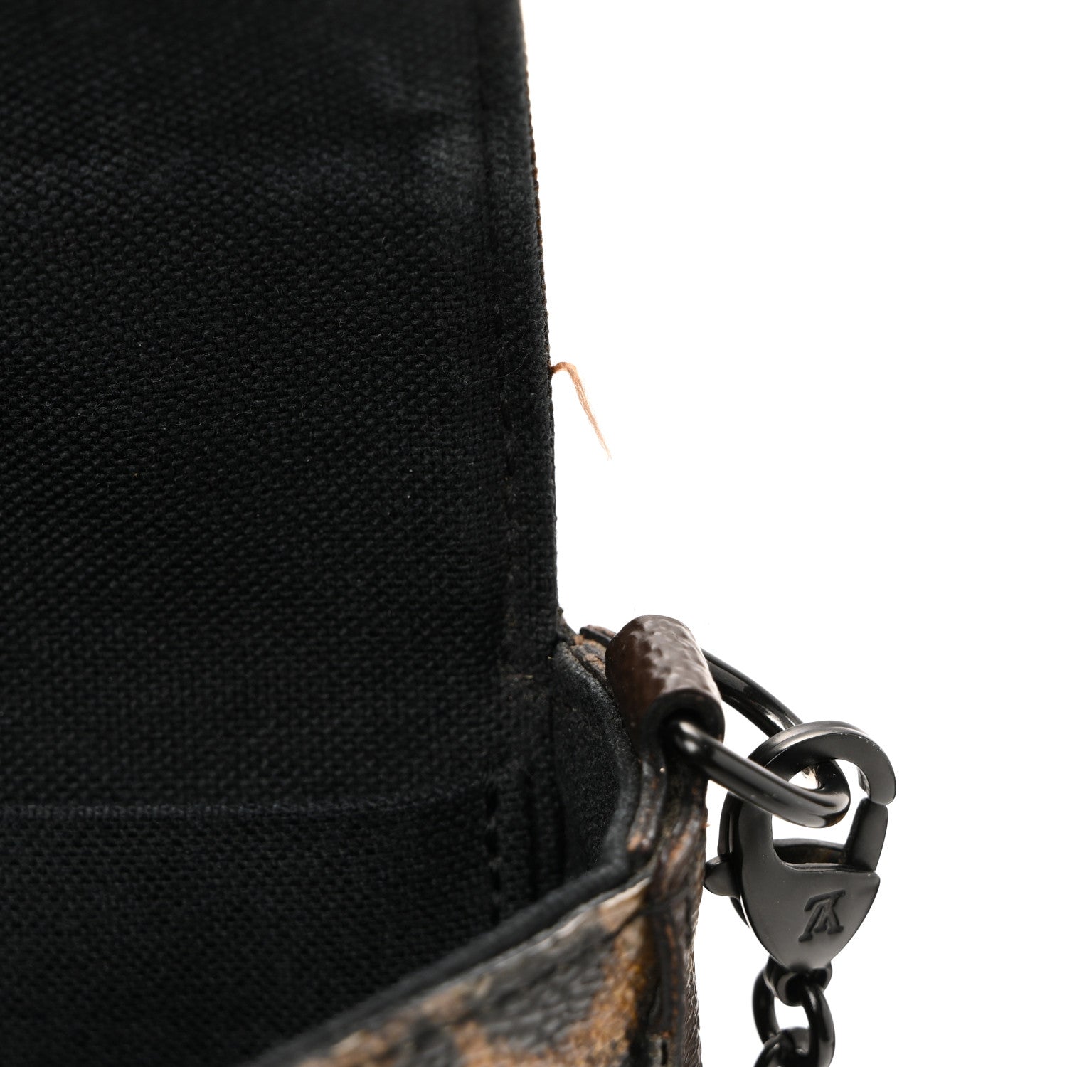Louis Vuitton Monogram Animal Print Pochette Felicie Chain Wallet 10 of 12