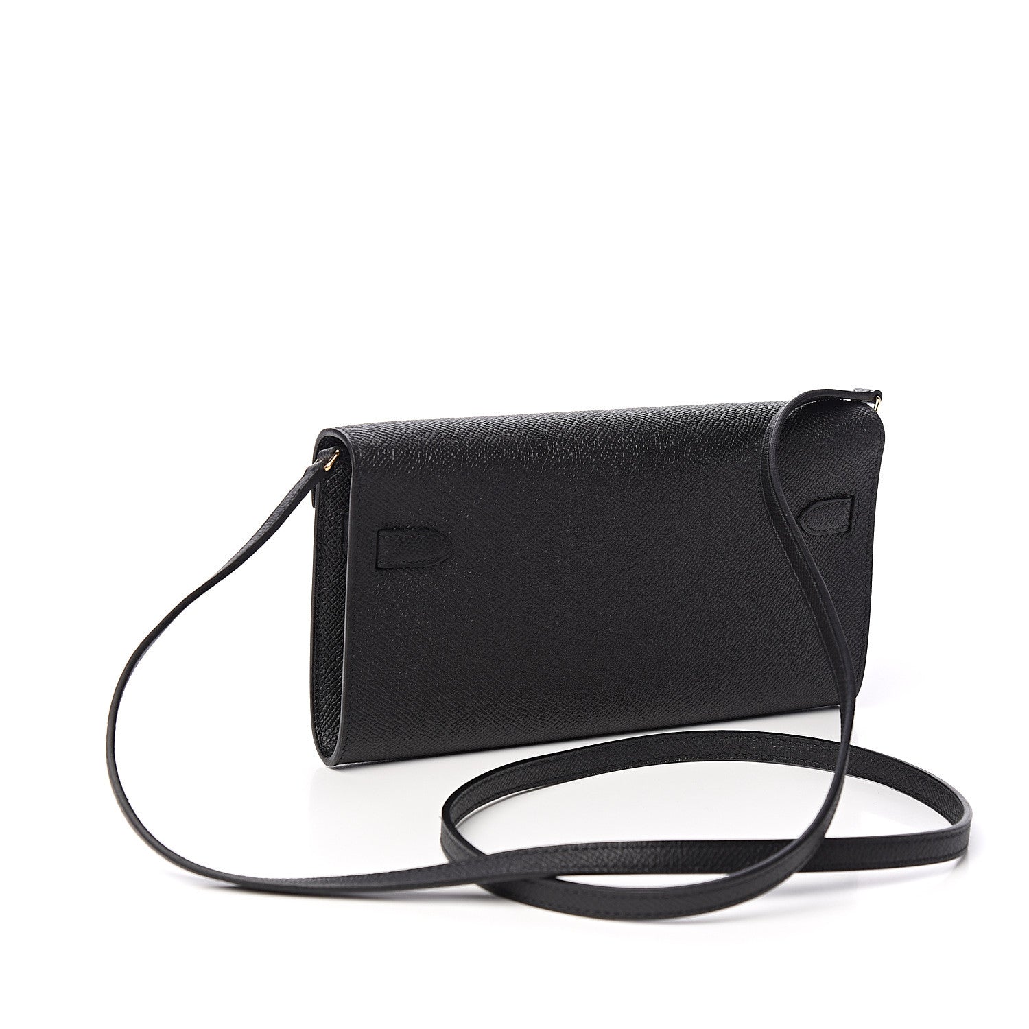 Hermes Epsom Kelly Wallet To Go Black 2 of 6