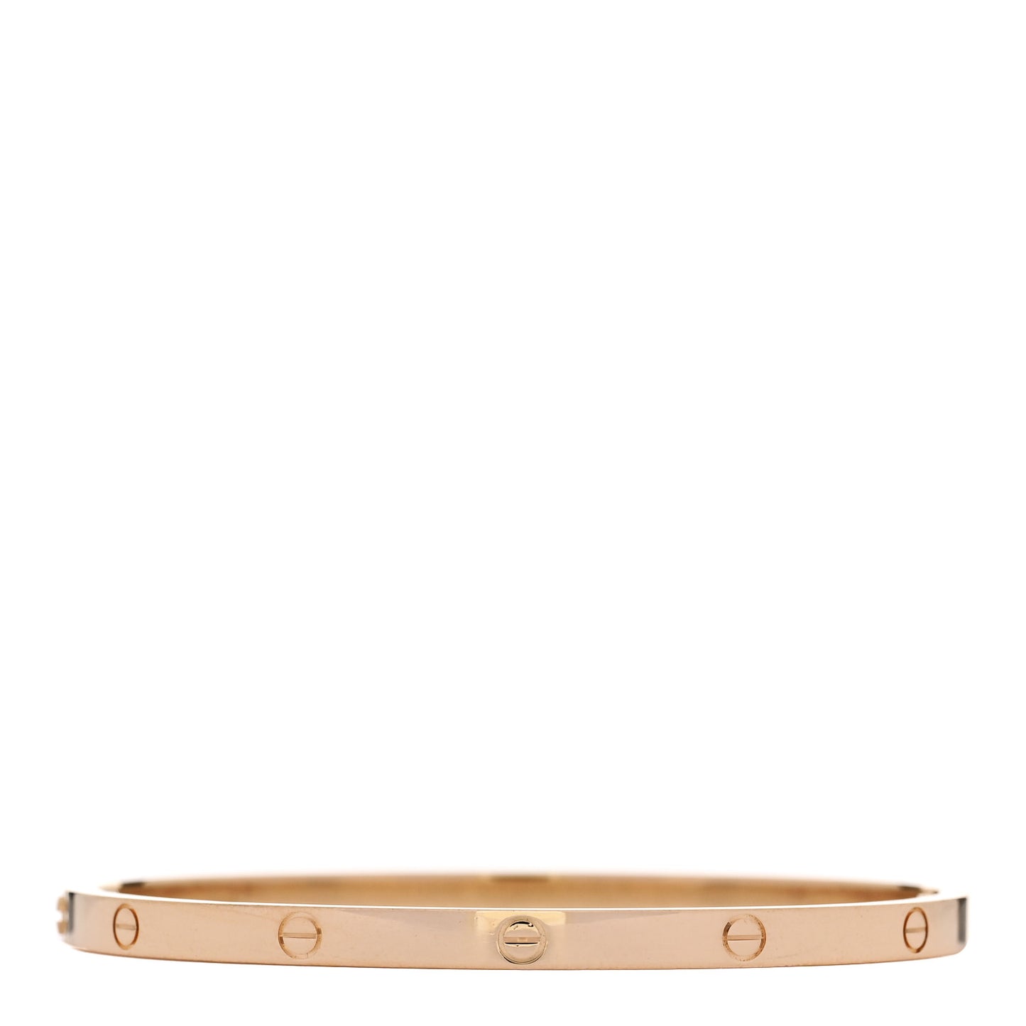 18K Yellow Gold Small LOVE Bracelet 16