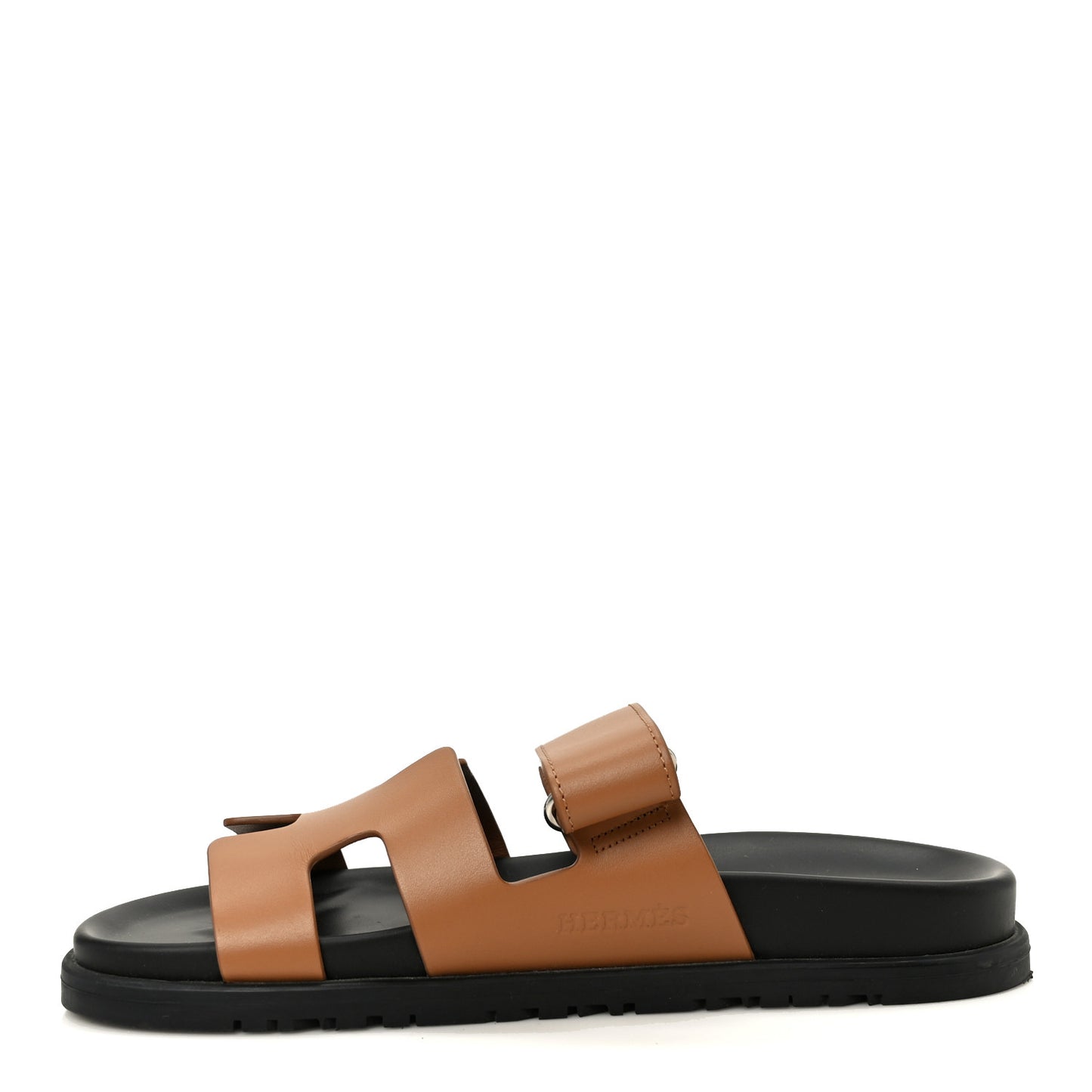 Calfskin Womens Chypre Sandals 37.5 Gold