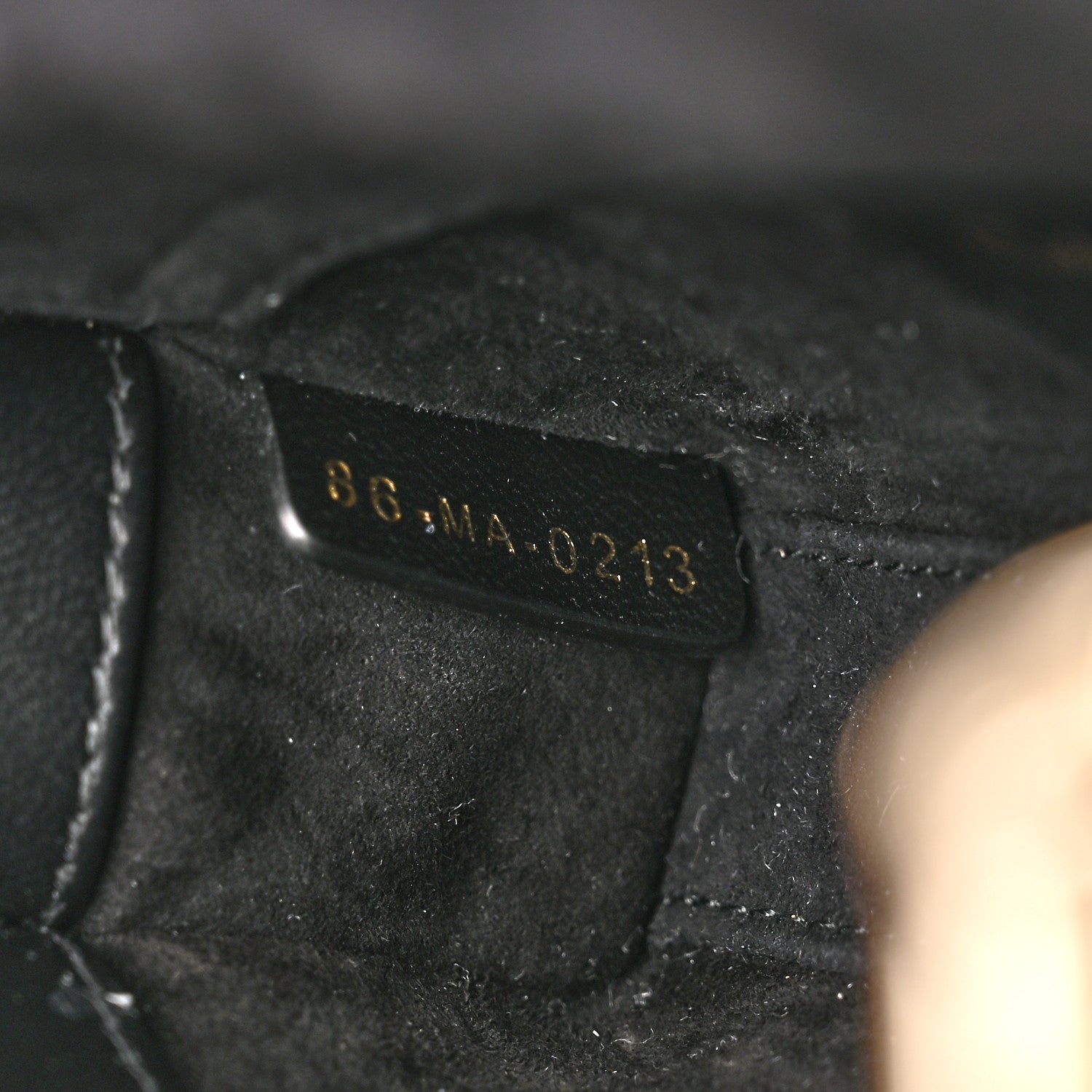 Christian Dior Lambskin Cannage Micro Lady D-Joy Black 7 of 10