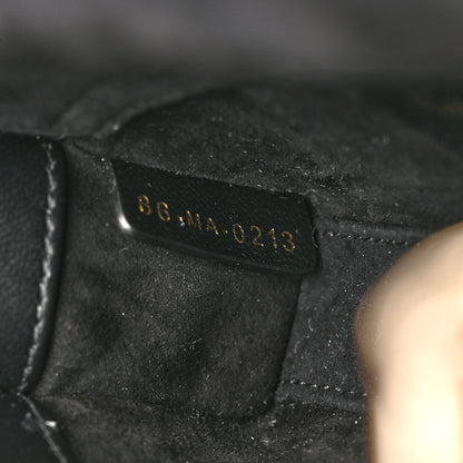 Christian Dior Lambskin Cannage Micro Lady D-Joy Black 7 of 10