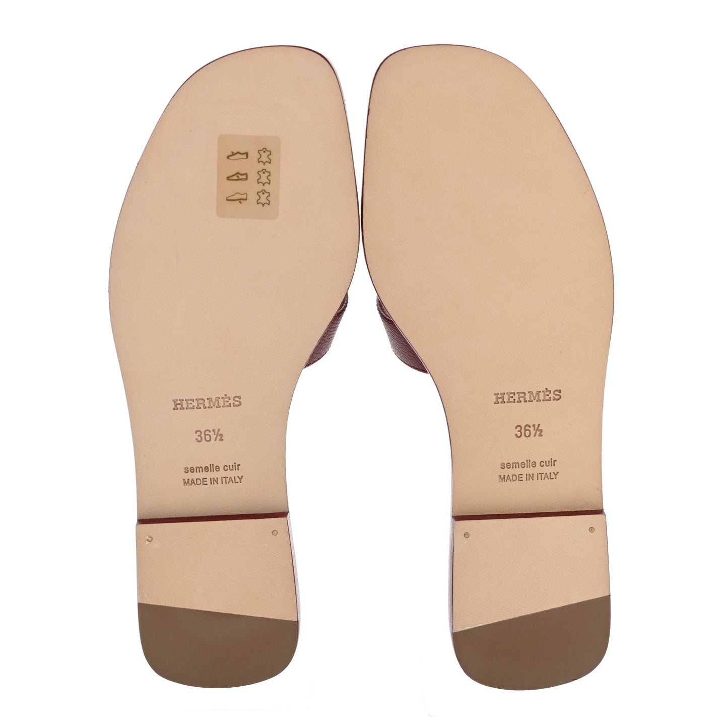 Epsom Oran Sandals 36.5 Rouge H