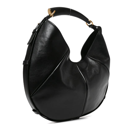 Saint Laurent Calfskin Mombasa Shoulder Bag Black 3 of 10