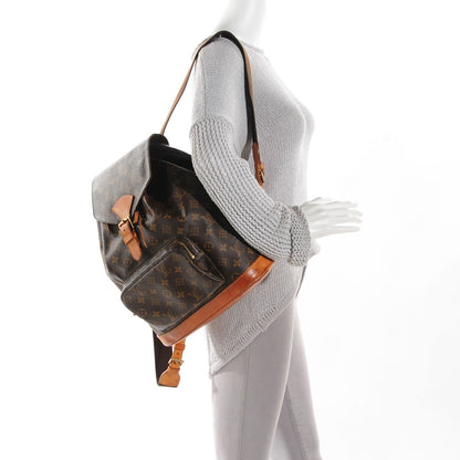 Louis Vuitton Monogram Montsouris GM Backpack 2 of 8