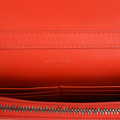 Givenchy Sugar Goatskin Pandora Chain Wallet Bright Orange 6 of 8