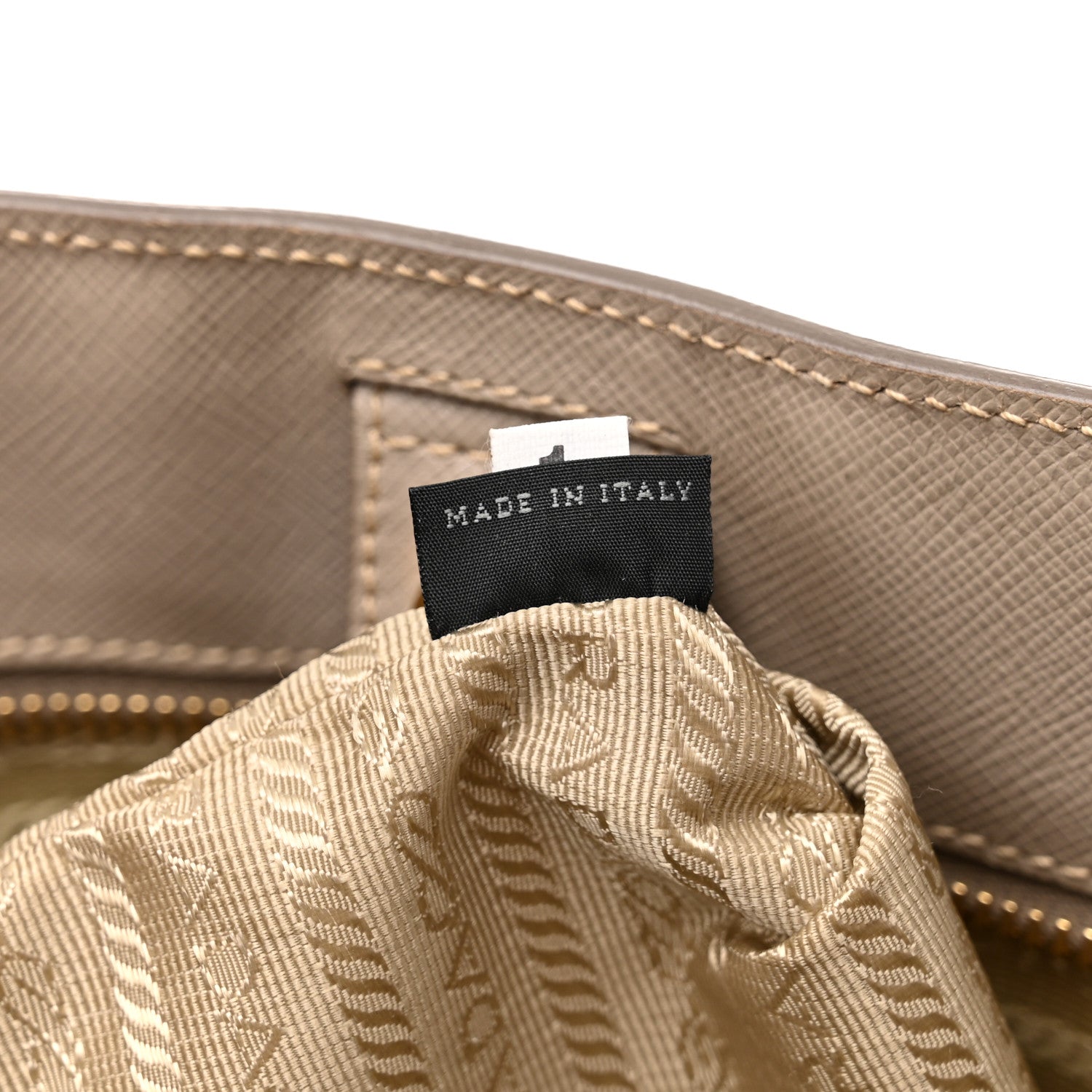 Prada Saffiano Large Galleria Double Zip Tote Argilla 7 of 19